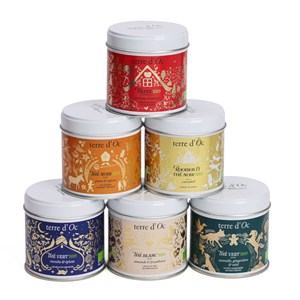 Coffret 6 thés de Noël bio