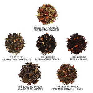 Coffret 6 thés de Noël bio