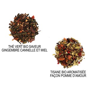 Duo thés de Noël bio