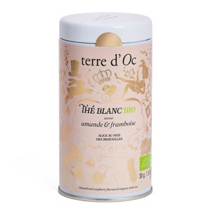 Thé blanc bio amande framboise