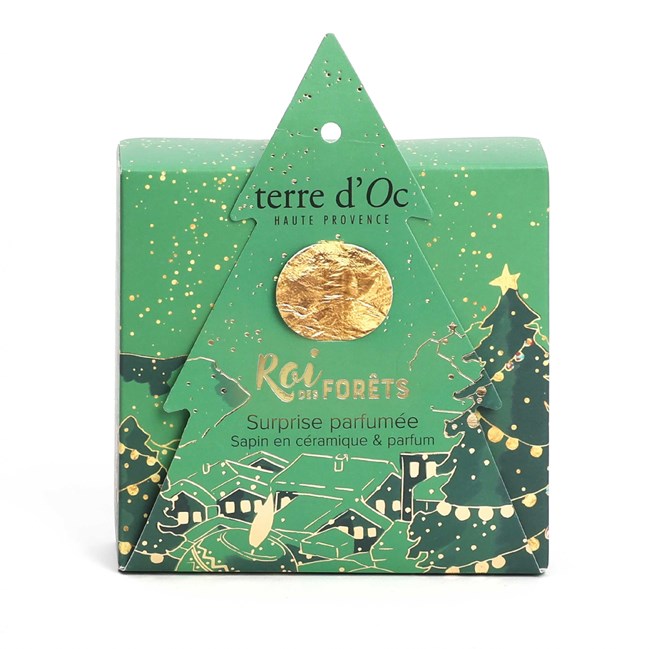 Cadeau d'assiette sapin de Noël thés bio