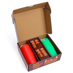 Coffret jeu 4 piments Hot pepper pong