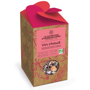 Préparation pour tisane d'hiver épicée ou vin chaud bio