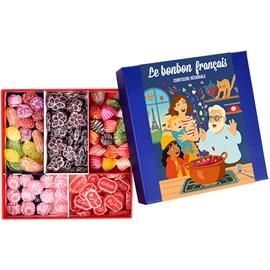Coffret bonbons souvenirs d'enfance