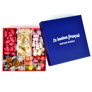 Coffret confiseries Tour des régions