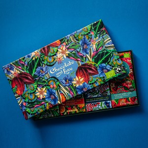 Coffret chocolat noir bio et équitable