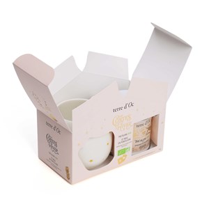 Coffret thé blanc bio et mug
