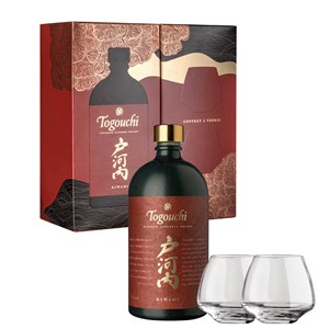 Coffret whisky Togouchi + 2 verres