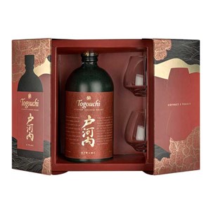 Coffret whisky Togouchi + 2 verres