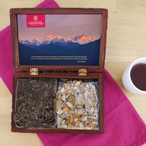 Coffret infusions bio 2 recettes traditionnelles indiennes