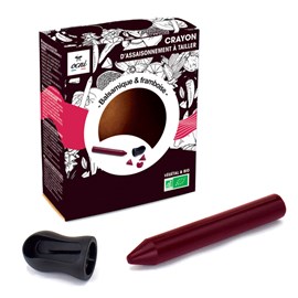 Crayon d'assaisonnement à tailler balsamique framboise