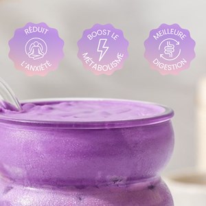 Poudre d'UBE naturelle Concentration Digestion Énergie