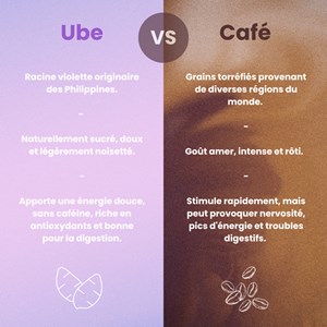 Poudre d'UBE naturelle Concentration Digestion Énergie