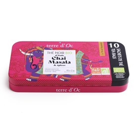 Coffret 10 infusettes thé Chai Masala bio
