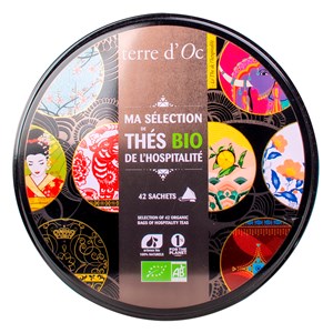 Coffret 42 infusettes Ma sélection thés de l'hospitalité bio terre d'Oc