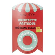 Thé blanc glacé bio pastèque fraise Bronzette 10 sachets XL terre d'Oc