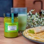 Pâte à tartiner bio saveur thé vert matcha 215 g terre d'Oc