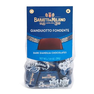 Gianduiotto chocolat noir avec noisettes du Piémont 200g Baratti & Milano