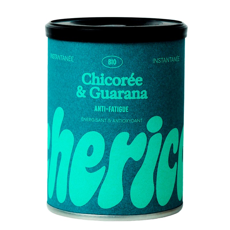 Chicorée & guarana bio préparation soluble 80 g Cherico