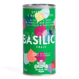 Huile d'olive extra vierge basilic Maison Brémond produite en Provence 250 ml