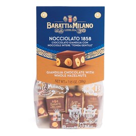 Nocciolato 1858 Chocolat gianduja noisettes du Piémont 200g Baratti & Milano