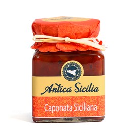 Sauce Caponata recette sicilienne 280 g