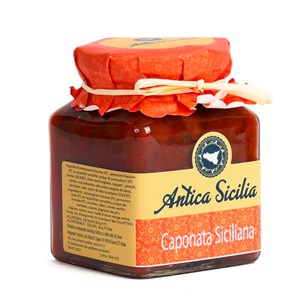 Sauce Caponata recette sicilienne 280 g