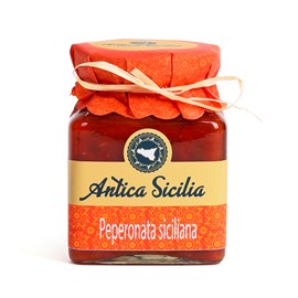 Sauce Peperonata recette sicilienne 280 g
