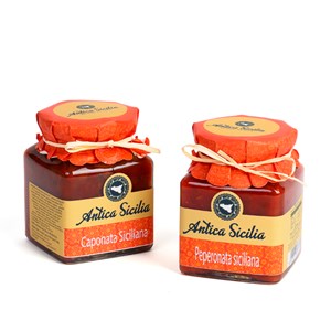 Sauce Peperonata recette sicilienne 280 g