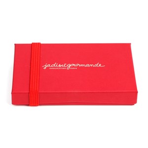 Coffret cadeau assortiment de chocolats noir praliné & gianduja Je t'aime 175g