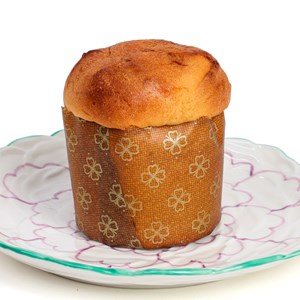 Mini panettone pistache boîte de collection Sicile 100 g Vergani