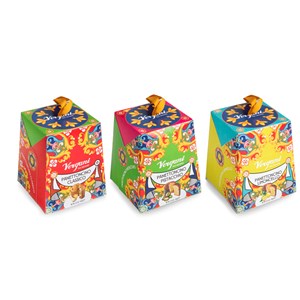 Mini panettone pistache boîte de collection Sicile 100 g Vergani