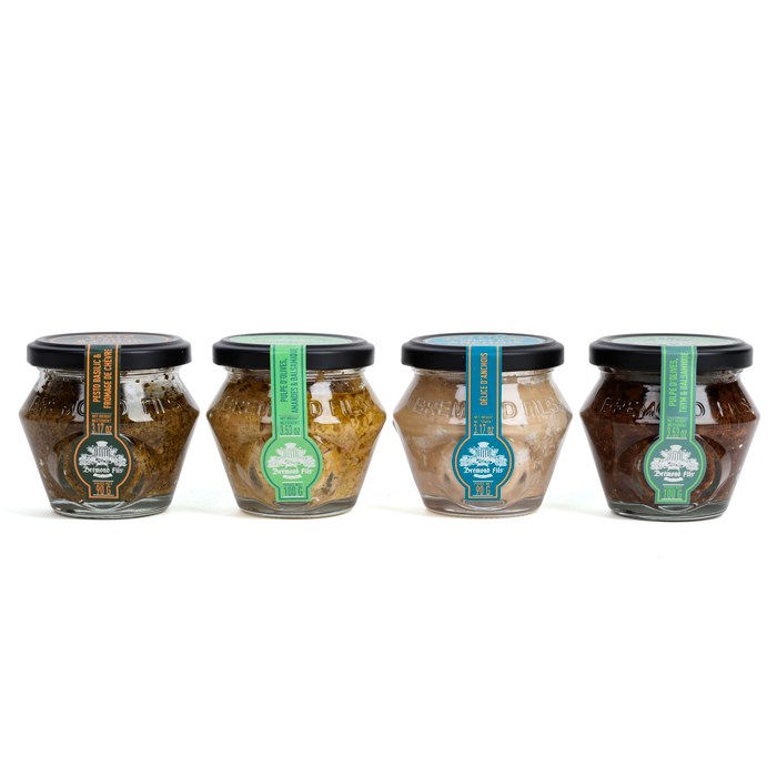 Coffret 4 pots de tartinables salés Provence Maison Brémond