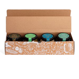 Coffret 4 pots de tartinables salés Provence Maison Brémond