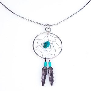 Collier en argent Dream Catcher