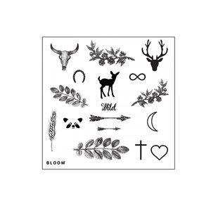 Tatouages éphémères Wild