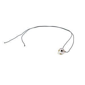 Collier en argent bola étoile