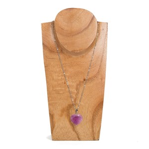 Collier Coeur d'Améthyste