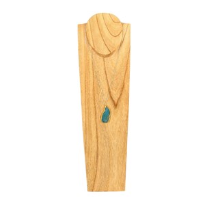 Collier Agate couleur turquoise