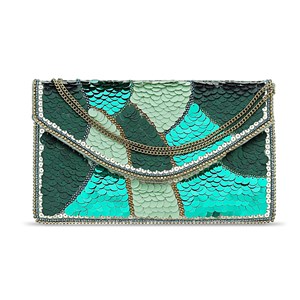 Pochette de soirée écailles