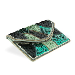 Pochette de soirée écailles