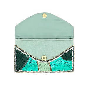 Pochette de soirée écailles