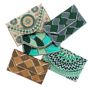 Pochette de soirée écailles