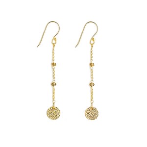 Boucles d'oreilles pépite