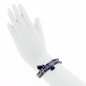 Bracelet bleu nuit