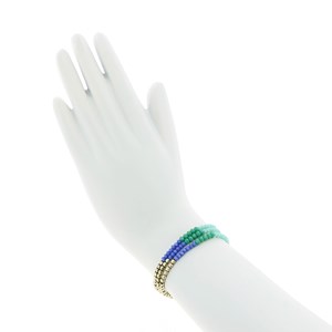 Bracelet gamma bleu