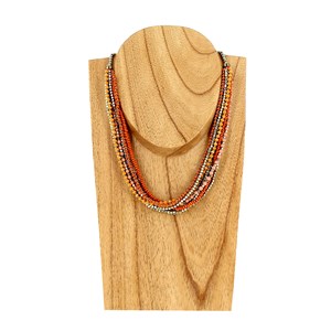 Collier Kappa corail
