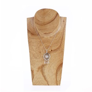 Collier attrape-rêves en quartz