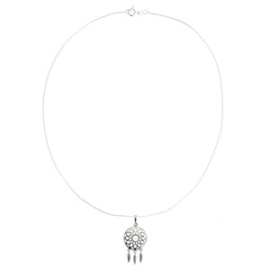 Collier attrape-rêves en quartz