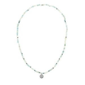 Collier en perles de quartz